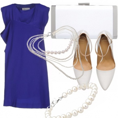 Outfit Blue-white