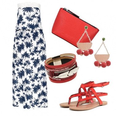 Outfit Dettaglio rosso