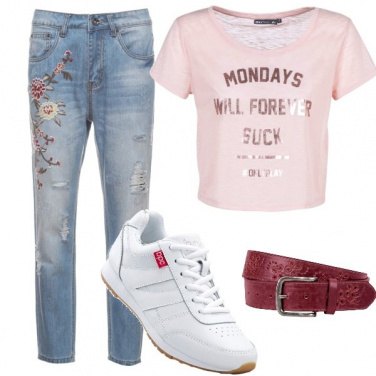 Outfit Jeans tutta la vita