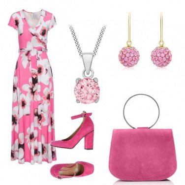 Outfit Lungo e rosa