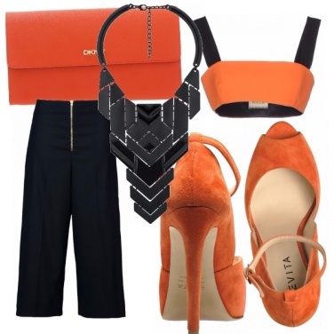 Outfit Love orange