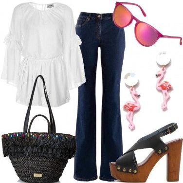 Outfit Fenicotteri rosa