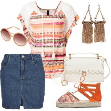 Outfit Estate etnica