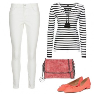 Outfit Borsa e scarpe colorate