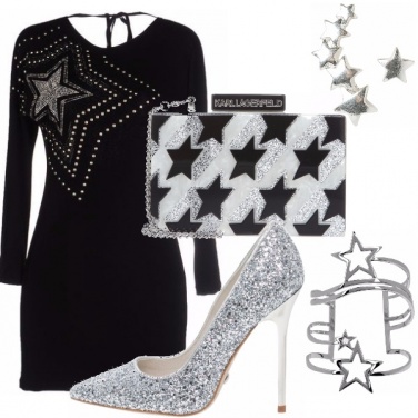 Outfit Silver stars