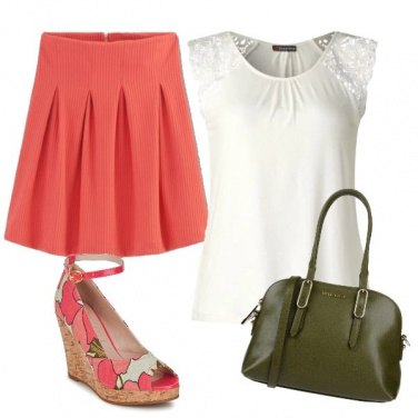 Outfit Zeppa fiorita