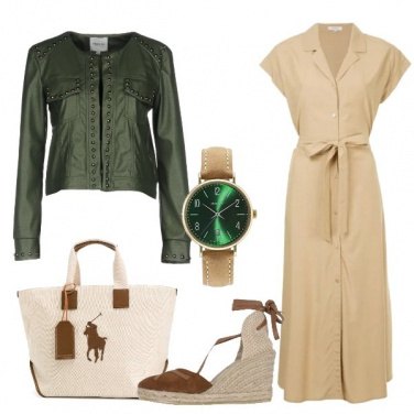 Outfit Chemisier ed espadrillas