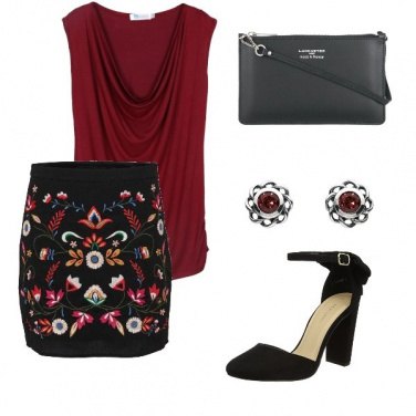 Outfit La gonna a fiori