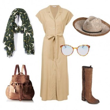 Outfit Safari chic
