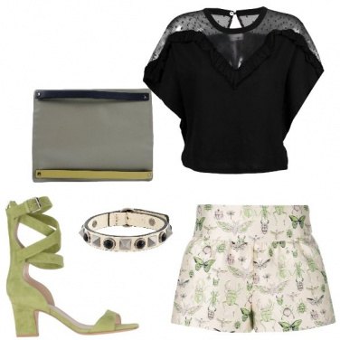 Outfit Shorts e sandali