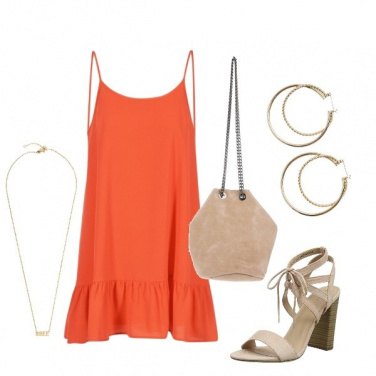 Outfit L\'abito arancione