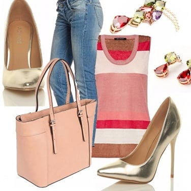 Outfit La signora in rosa