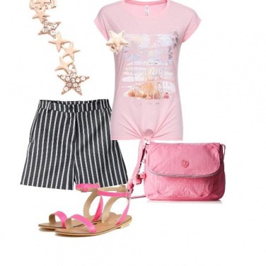 Outfit L’ orecchino a stelle