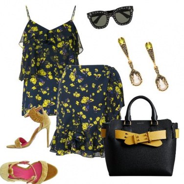 Outfit Fantasia in giallo