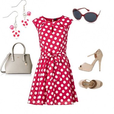 Outfit Voglia di pois