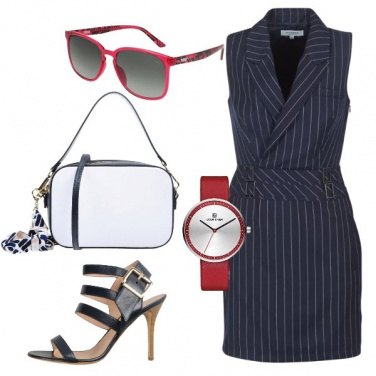 Outfit Tocchi in rosso