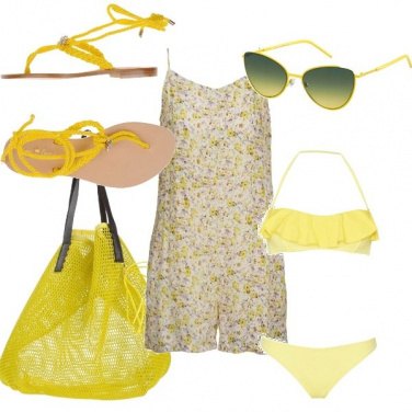 Outfit Giallo limone