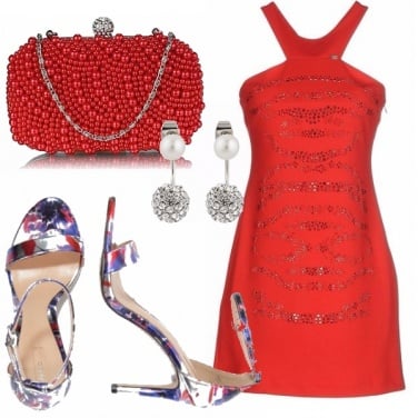 Outfit Rosso di sera...