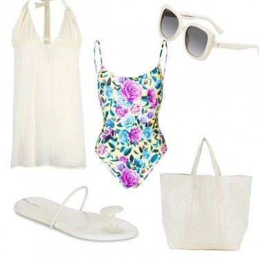 Outfit Il costume a fiori