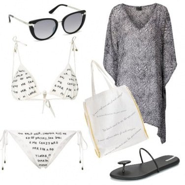 Outfit Messaggi in spiaggia