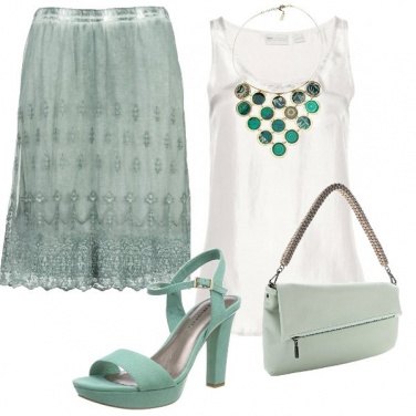 Outfit Verde salvia