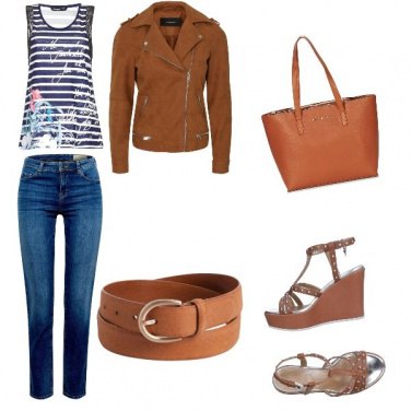 Outfit Cuoio