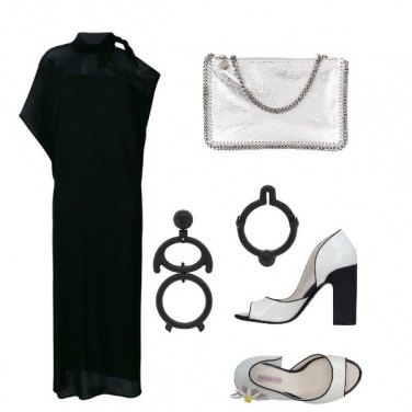 Outfit Maniche asimmetriche