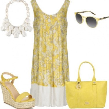 Outfit Fresca in giallo