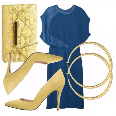 Outfit Pitone giallo