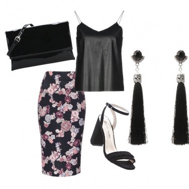 Outfit La gonna fiorata