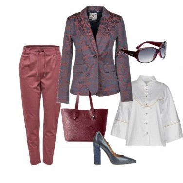 Outfit Il fascino del broccato