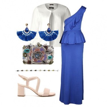 Outfit Cerimonia in Blu