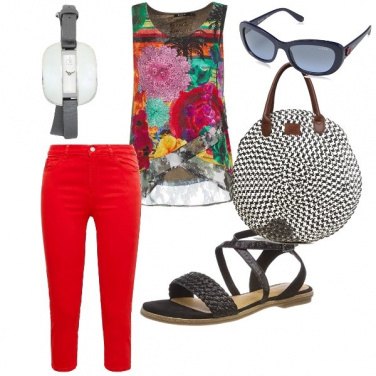 Outfit La borsa rotonda