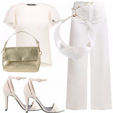 Outfit Stupisci in total white