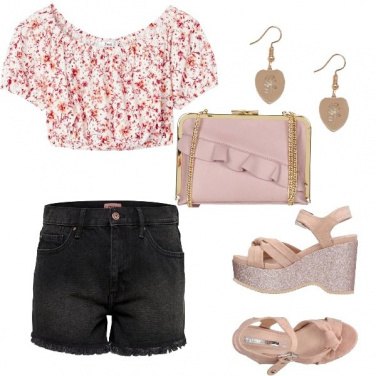 Outfit Top romantico