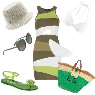 Outfit Sfumature di verde