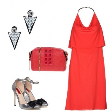 Outfit Abito rosso
