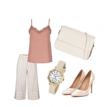 Outfit Pantalone a righe