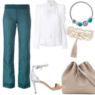 Outfit Pantalone e camicia bonton