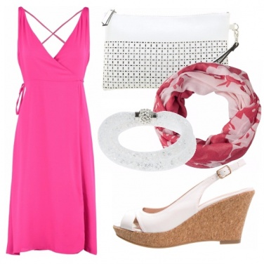 Outfit Pink&white