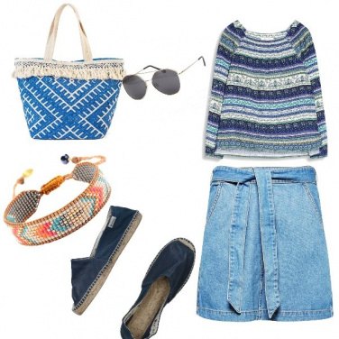 Outfit Urban, al mare