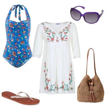 Outfit In spiaggia da mattina a sera