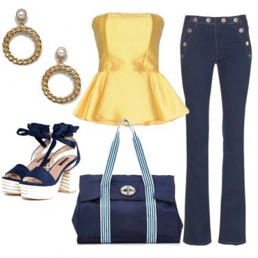 Outfit Blu notte