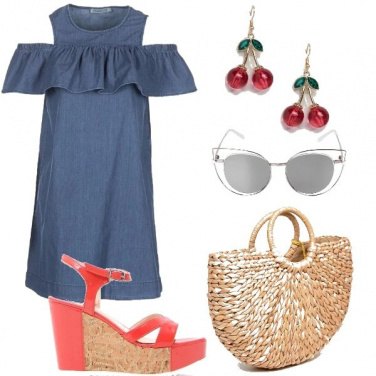 Outfit L’abito in jeans
