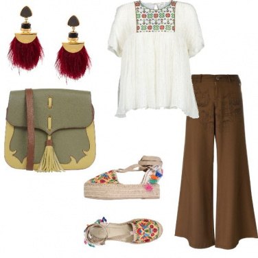 Outfit Borsa verde