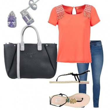Outfit Scuola look