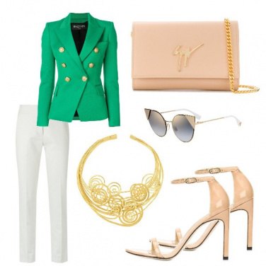Outfit Giacca... wow green!
