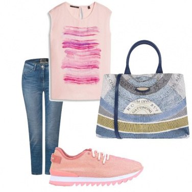 Outfit Scuola look