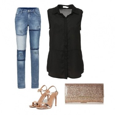 Outfit Oro nero