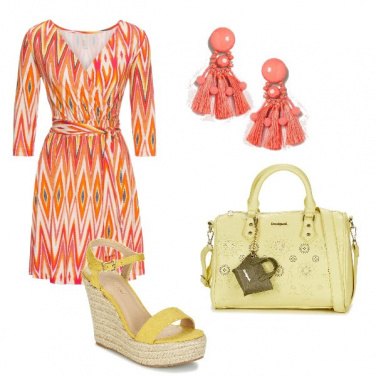 Outfit Arancio e limone